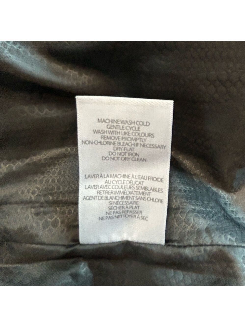 Avia black hooded full front zip long sleeve jacket coat Sz M - Picture 12 of 15